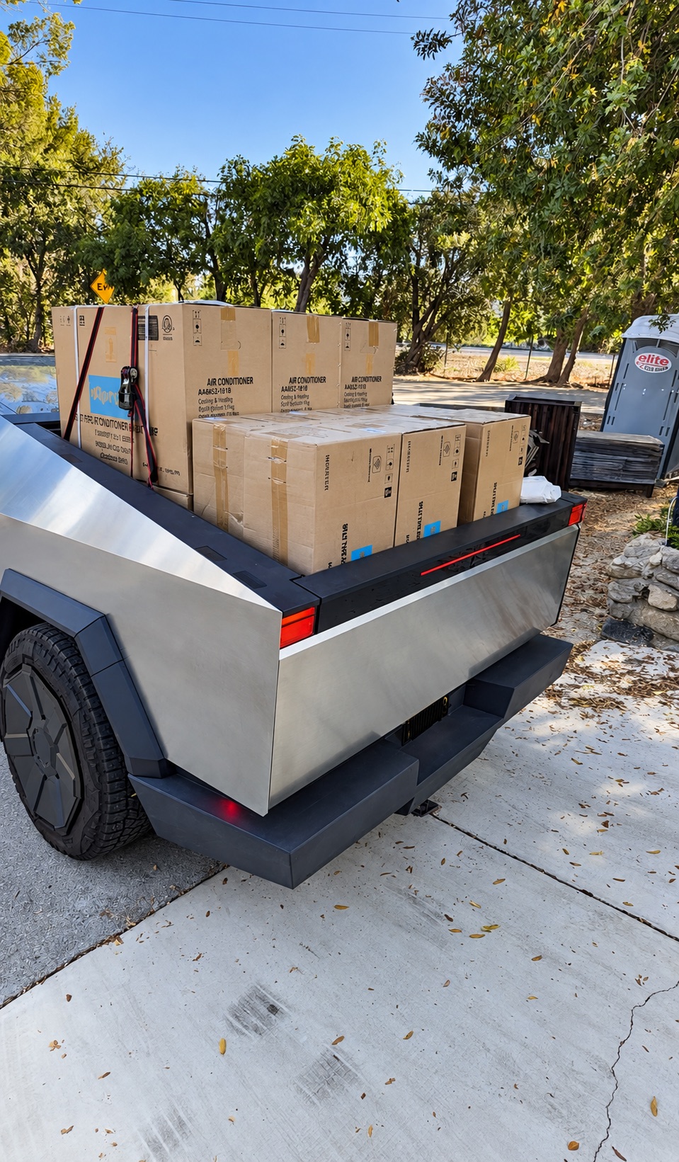 Equipment delivery for installation
