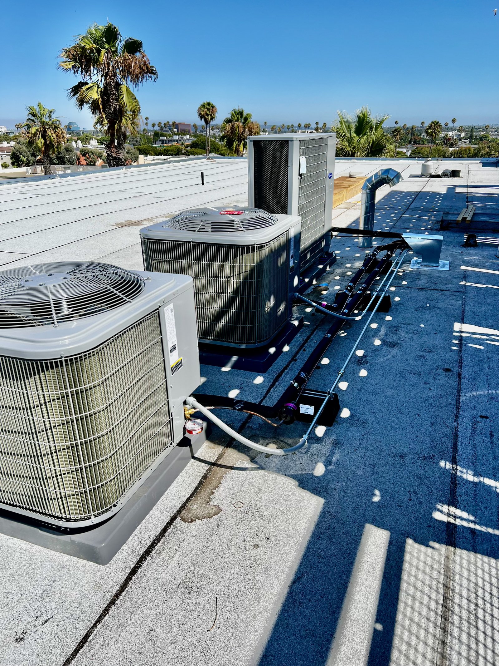 Dual condenser replacement — LOS ANGELES, CA
